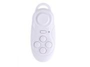 Bluetooth Gamepad Selfie Shutter Remote Compatible with iOS Android PC White