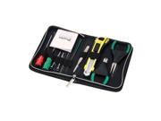 ProsKit 1PK 301 Compact Tool Kit Professional Repair Kit with Pliers Tweezers Screwdriver in Zipper Case