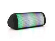 X2U Wireless Colorful LED Light Bluetooth Speaker Support TF Card AUX Black