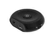 XU10 2 in 1 Bluetooth Transmitter Receiver Wireless A2DP Bluetooth Audio Adapter Portable Audio Player Aux 3.5mm Black