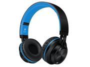 Sound Intone BT 06 Wirealess Bluetooth 4.0 Headphones Foldable Stereo with Mic Blue