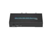 HDV S12 3G HD SD–SDI Splitter 1 * 2 One SDI Input Two Output Distributor Video for HDTV Monitor