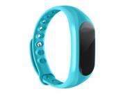 Cubot V1 Smart Band Sports Bracelet for iPhone Android IOS Screen Display Sleep Monitor Intelligent Alarm Sports Alarm Anti lost Blue