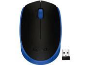 Logitech M171 Gaming Mouse w Receiver Black Blue