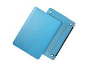 Elegant Pure Silk Print PC Hard Case for MacBook Air 13.3 inch Blue