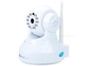 VStarcam C7837WIP 1 4 CMOS 1.0MP PNP Wireless IP Camera w 10 IR LED Wi Fi TF White