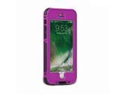 Fingerprint Case Shockproof Dustproof Underwater Diving Waterproof 360 Full Cover Phone Cases For iphone 7 Purple