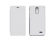 NEW Protective Flip Cover for LEAGOO M5 Classtic Design Phone Protector Leather Cover White