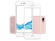 9h Full Cover 3D Curved Tempered Glass Film Screen Protector for iPhone 7 Plus 5.5 inch White