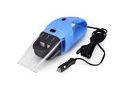 Car Vacuum Cleaner 12V 120W Portable Handheld Wet Dry Aspirador Dual use Super Suction Dust Cleaner Catcher Collector 5m Cable Blue