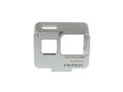 Aluminium Alloy Metal Protective Frame with UV Protective Filter for GoPro 5 Silver