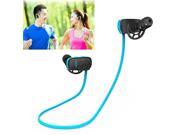 Zonoki B93 Stereo Bluetooth Multipoint Connection Sweatproof Sport Headset with Mic Blue