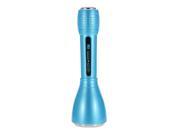 K01 Wireless Condenser Microphone Karaoke Player Recording Singing Microphone Bluetooth Speaker for iPhone iPad Android Smart Phone PC Blue