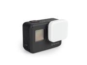 Advanced Standard Soft Durable Silicone Lens Cover Cap for GoPro 5 White