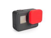 Advanced Standard Soft Durable Silicone Lens Cover Cap for GoPro 5 Red