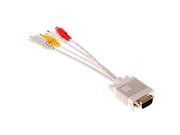VGA to S Video 3 RCA Converter Cable