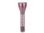 TUXIN K068 Mini Karaoke Player Wireless Condenser Microphone with Mic Speaker KTV Singing Record for Smart Phones Computer Gloden Pink