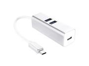2 USB 3.0 Ports Type C Charging Hub Adapter For The New MacBook 12 inch Silver