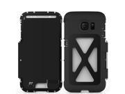 NEW R-JUST Luxury Metal Aluminum Shockproof Case Cover For Samsung Galaxy S7 - Black