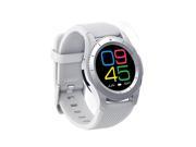 Kktick G8 Smartwatch Bluetooth 4.0 SIM Card Call Message Reminder Heart Rate Monitor Smart watchs For Android Apple (White)