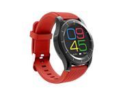 Kktick G8 Smartwatch Bluetooth 4.0 SIM Card Call Message Reminder Heart Rate Monitor Smart watchs For Android Apple (Red)