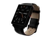 Kktick D6 Smartwatch ROM MTK6580 Quad Core Android Smart watch Support Health Monitor WIFI Bluetooth For Smart phone - Black