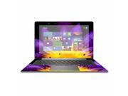 Mightyskins Protective Skin Decal Cover for Asus Taichi 21 Convertible Ultrabook 11.6 wrap sticker skins Purple Flower