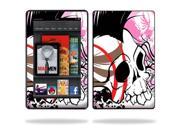 Mightyskins Protective Vinyl Skin Decal Cover for Amazon Kindle Fire 7 inch Tablet wrap sticker skins Skull Hawk