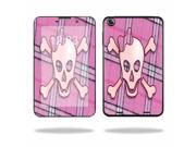 Mightyskins Protective Skin Decal Cover for Lenovo IdeaTab A3000 7 Inch Tablet wrap sticker skins Pink Bow Skull