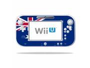 Mightyskins Protective Vinyl Skin Decal Cover for Nintendo Wii U GamePad Controller wrap sticker skins Australian Flag