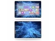 Mightyskins Protective Skin Decal Cover for Asus VivoTab RT TF600T 10.1 Inch Tablet wrap sticker skins Blue Mystic Flames
