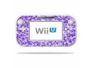 Mightyskins Protective Vinyl Skin Decal Cover for Nintendo Wii U GamePad Controller wrap sticker skins Stained Glass