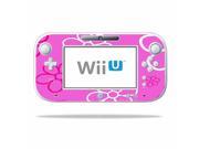 Mightyskins Protective Vinyl Skin Decal Cover for Nintendo Wii U GamePad Controller wrap sticker skins Flower Power