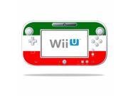Mightyskins Protective Vinyl Skin Decal Cover for Nintendo Wii U GamePad Controller wrap sticker skins Italian Flag