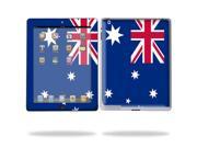 Mightyskins Protective Vinyl Skin Decal Cover for Apple iPad 2 2nd Gen or iPad 3 3rd Gen Tablet E Reader wrap sticker skins Australian flag