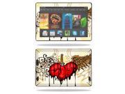 Mightyskins Protective Skin Decal Cover for Amazon Kindle Fire HD 7 Tablet 2013 wrap sticker skins Stabbing Heart