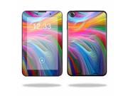 Mightyskins Protective Skin Decal Cover for Lenovo IdeaTab A3000 7 Inch Tablet wrap sticker skins Rainbow Waves