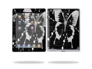 Mightyskins Protective Vinyl Skin Decal Cover for Apple iPad 2 2nd Gen or iPad 3 3rd Gen Tablet E Reader wrap sticker skins Black Butterfly