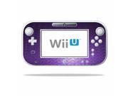 MightySkins Protective Vinyl Skin Decal Cover for Nintendo Wii U GamePad Controller Sticker Skins Purple Diamond Plate