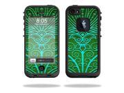 Mightyskins Protective Vinyl Skin Decal Cover for LifeProof iPhone 5 5S Case fre Case wrap sticker skins Floral Design