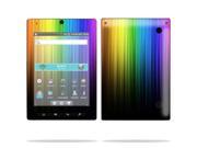 Mightyskins Protective Skin Decal Cover for Pandigital Planet 7 inch Android Tablet wrap sticker skins Rainbow Streaks