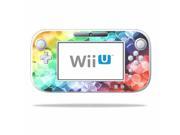 Mightyskins Protective Vinyl Skin Decal Cover for Nintendo Wii U GamePad Controller wrap sticker skins Colorful Hearts