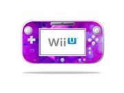 Mightyskins Protective Vinyl Skin Decal Cover for Nintendo Wii U GamePad Controller wrap sticker skins Purple Heart