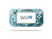 Mightyskins Protective Vinyl Skin Decal Cover for Nintendo Wii U GamePad Controller wrap sticker skins Butterfly Blues