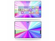 Mightyskins Protective Skin Decal Cover for Asus VivoTab RT TF600T 10.1 Inch Tablet wrap sticker skins Rainbow Zoom