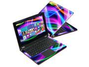 Mightyskins Protective Skin Decal Cover for Lenovo IdeaPad Yoga 11 Ultrabook 11.6 screen wrap sticker skins Light Waves