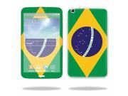 Mightyskins Protective Skin Decal Cover for Samsung Galaxy Tab 3 8.0 T3110 Tablet wrap sticker skins Brazilian Flag