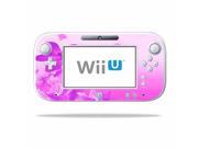 Mightyskins Protective Vinyl Skin Decal Cover for Nintendo Wii U GamePad Controller wrap sticker skins Pink Flowers