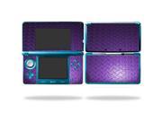 Mightyskins Protective Vinyl Skin Decal Cover for Nintendo 3DS wrap sticker skins Purple Dia Plate