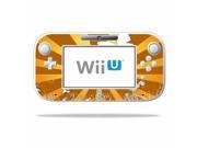 Mightyskins Protective Vinyl Skin Decal Cover for Nintendo Wii U GamePad Controller wrap sticker skins Brown Butterfly